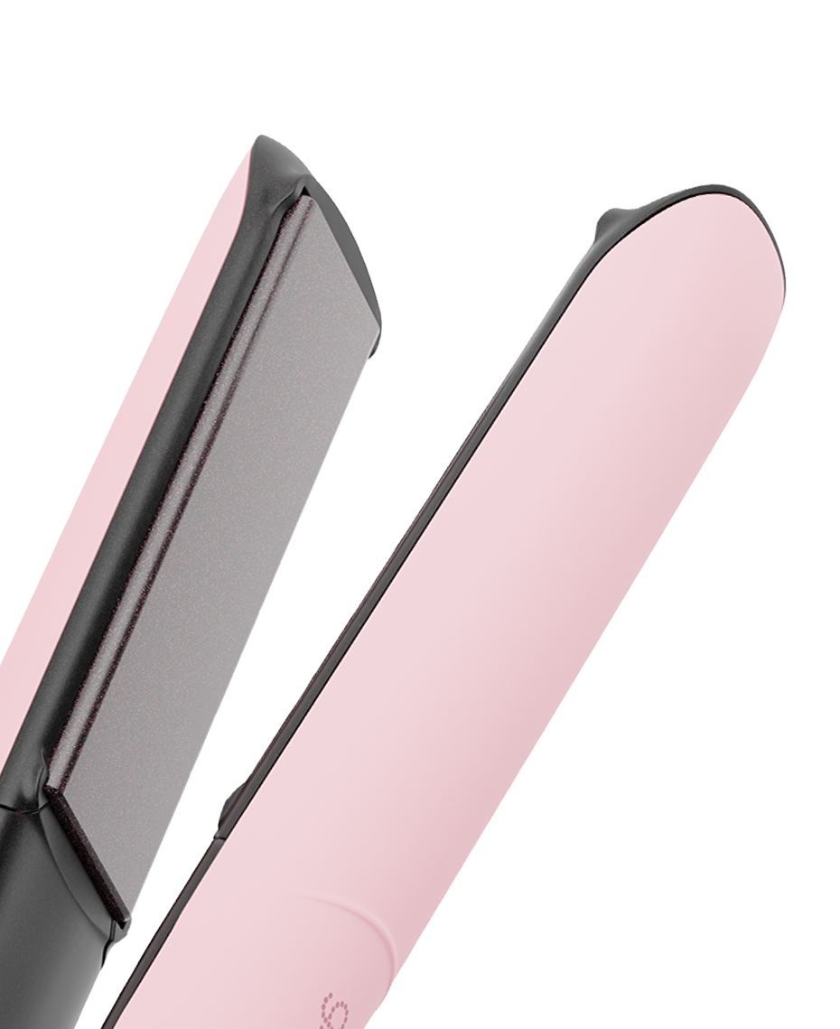 Gold Hair Straightener in Dusted Pink - Limited Edition