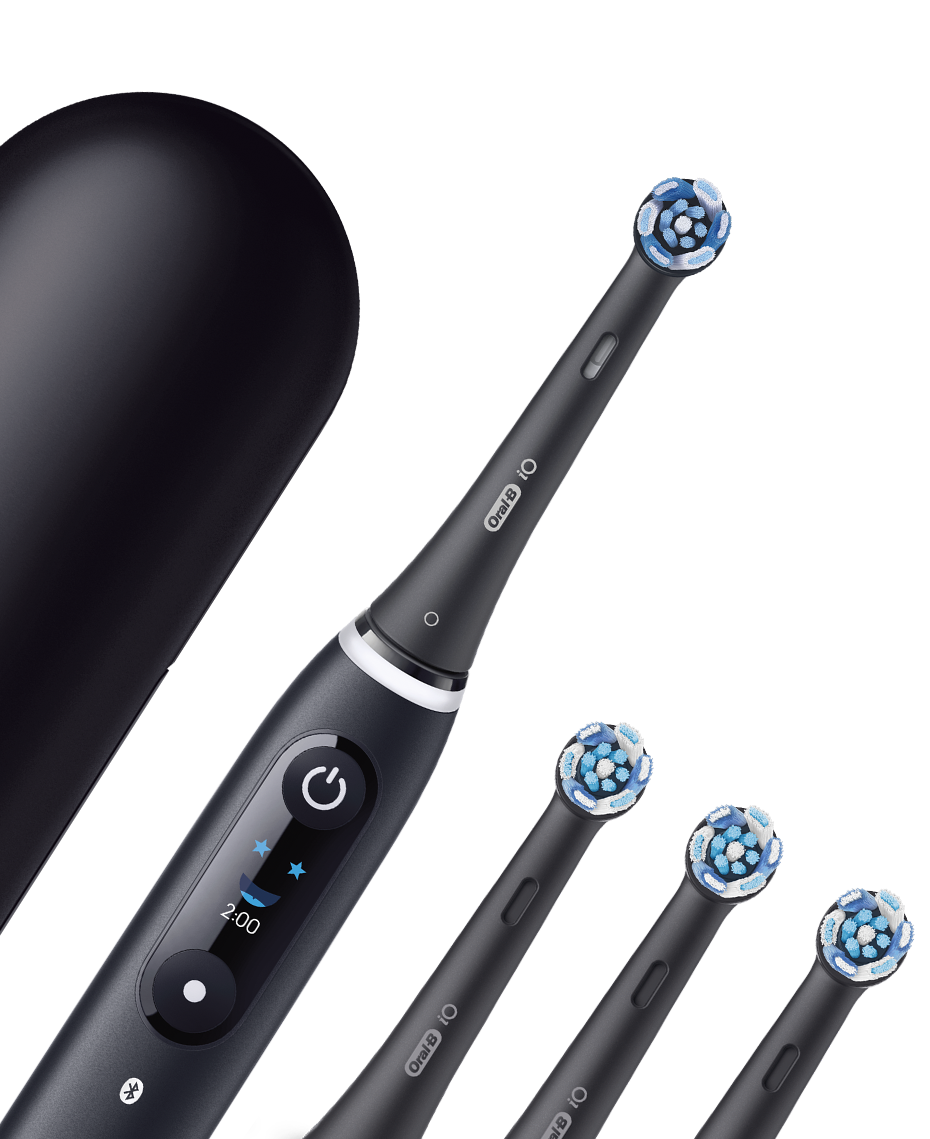 iO6 Electric Toothbrush Starter Set - Black