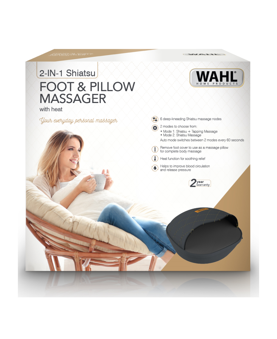 Wahl 3d shiatsu all rounder massager cheap