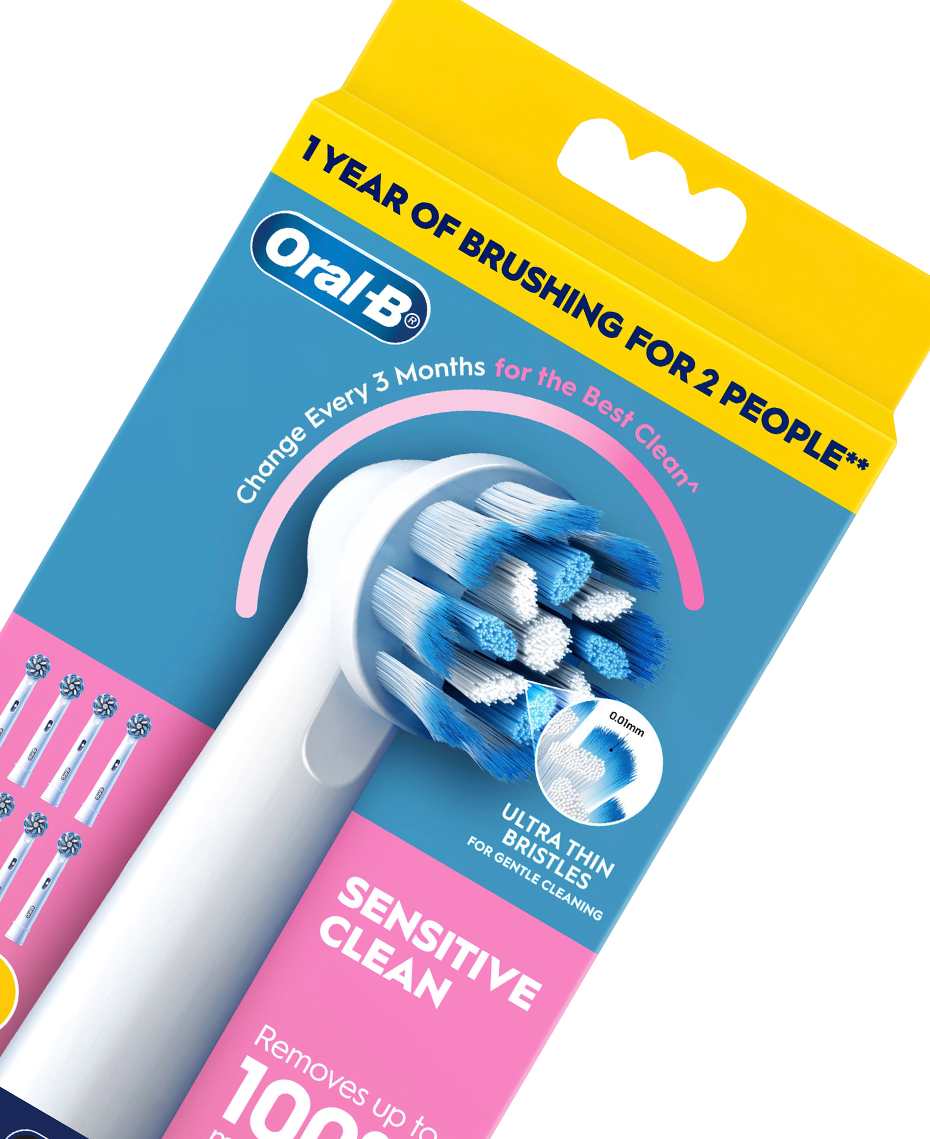 Sensitive Clean Brush Head Refills 8 Pack