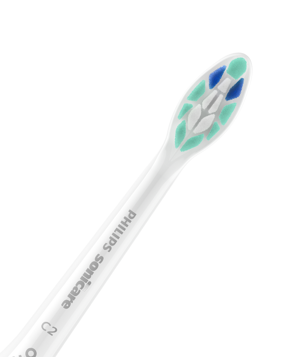 Sonicare C2 Plaque Control Brush Head Refills 8 Pack - White