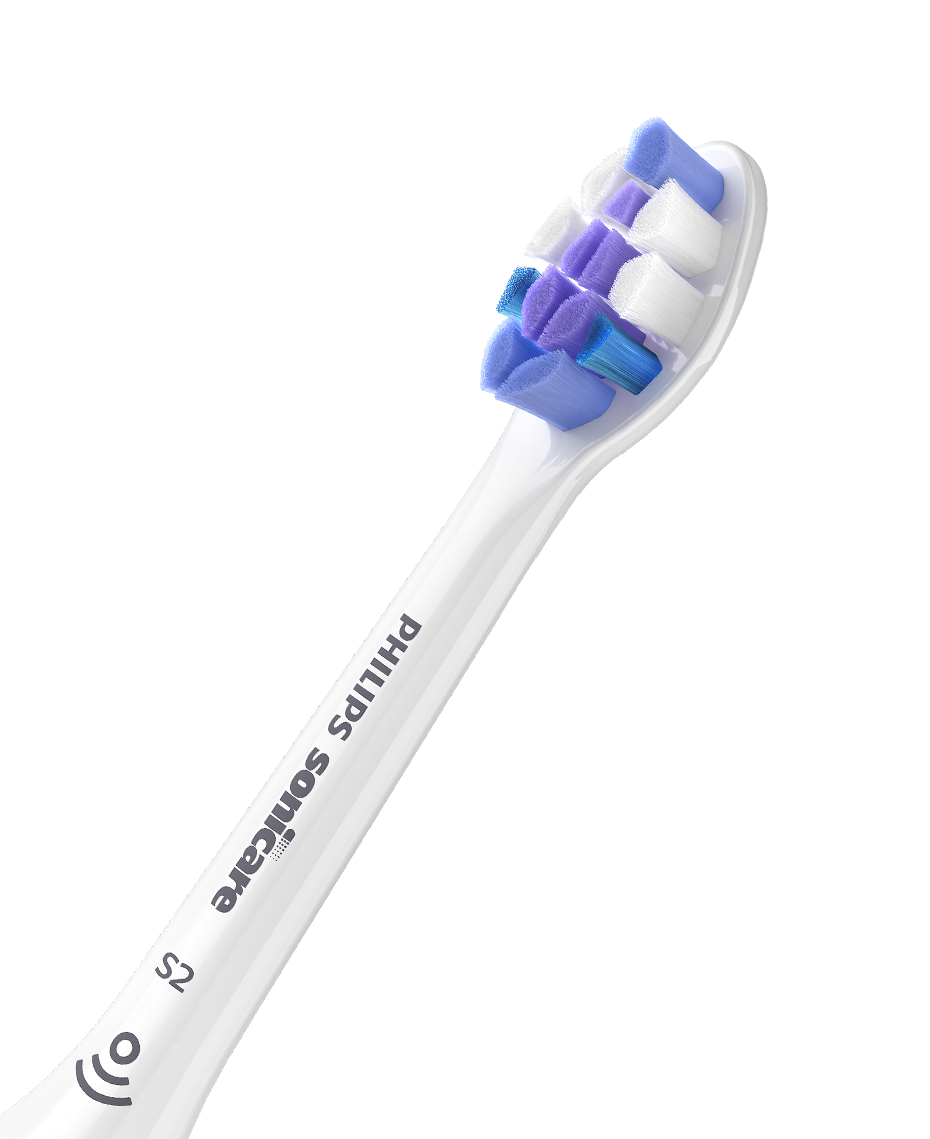 Sonicare S2 Sensitive Brush Head Refills 2 Pack - White