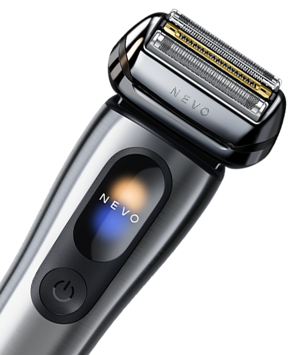 NEVO Wet & Dry Electric Shaver with 7-in-1 Care System & PowerCase