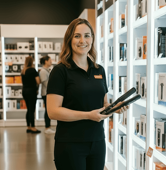 Staff review video poster