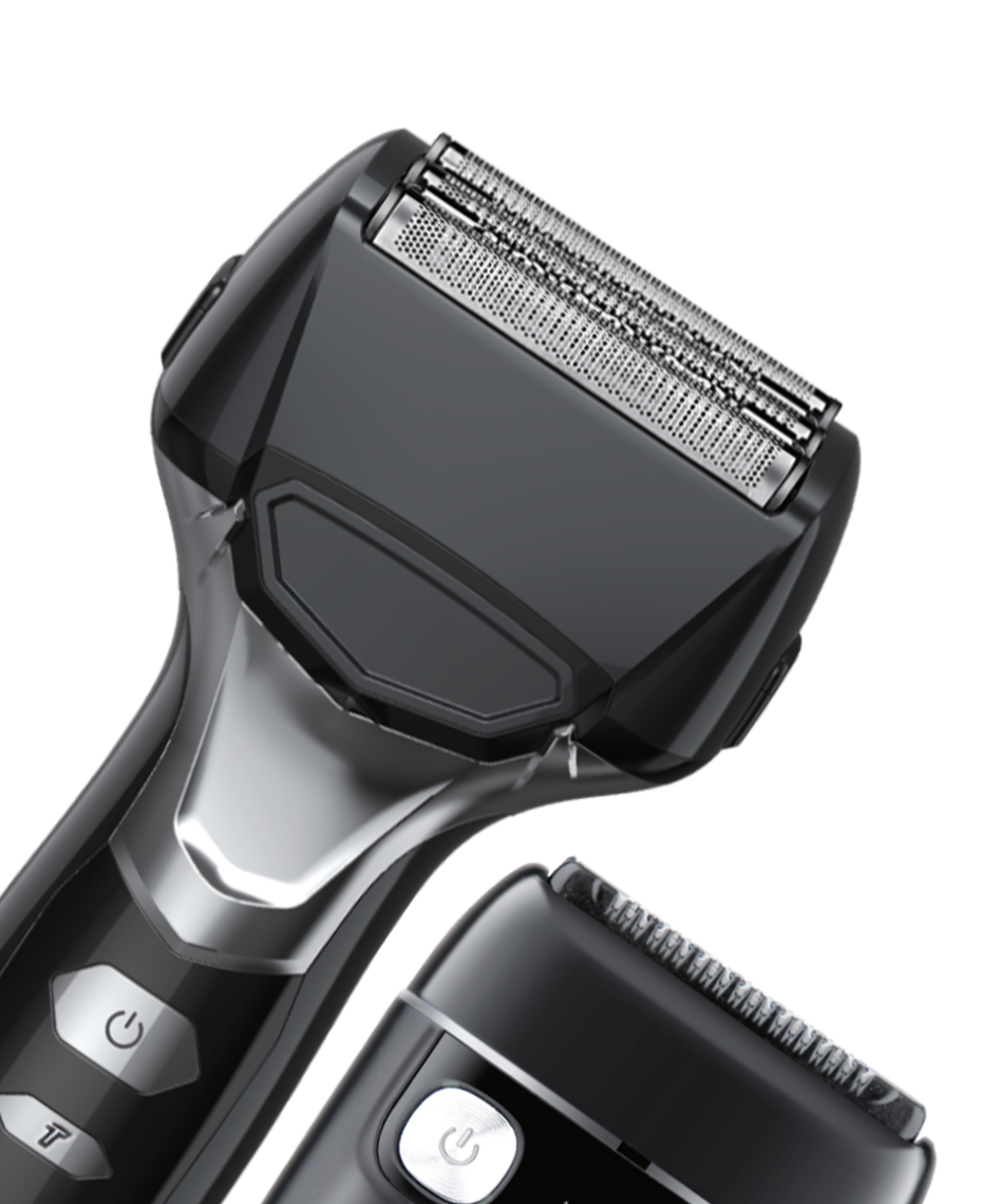 5 Blade Wet & Dry Electric Shaver & Travel Shaver Combo