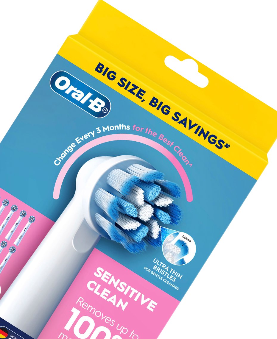 Sensitive Clean Brush Head Refills 12 Pack