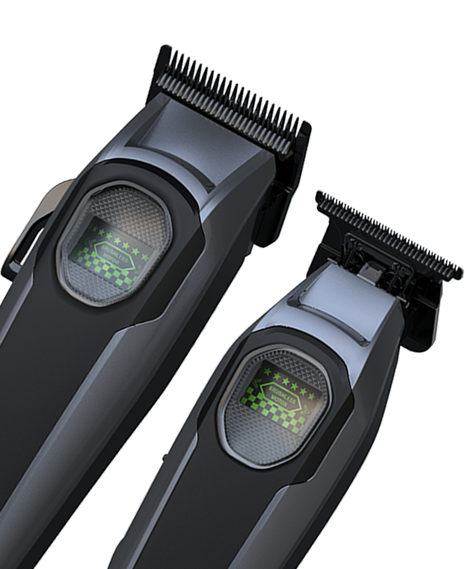 Brushless Hair Clipper & Trimmer Combo