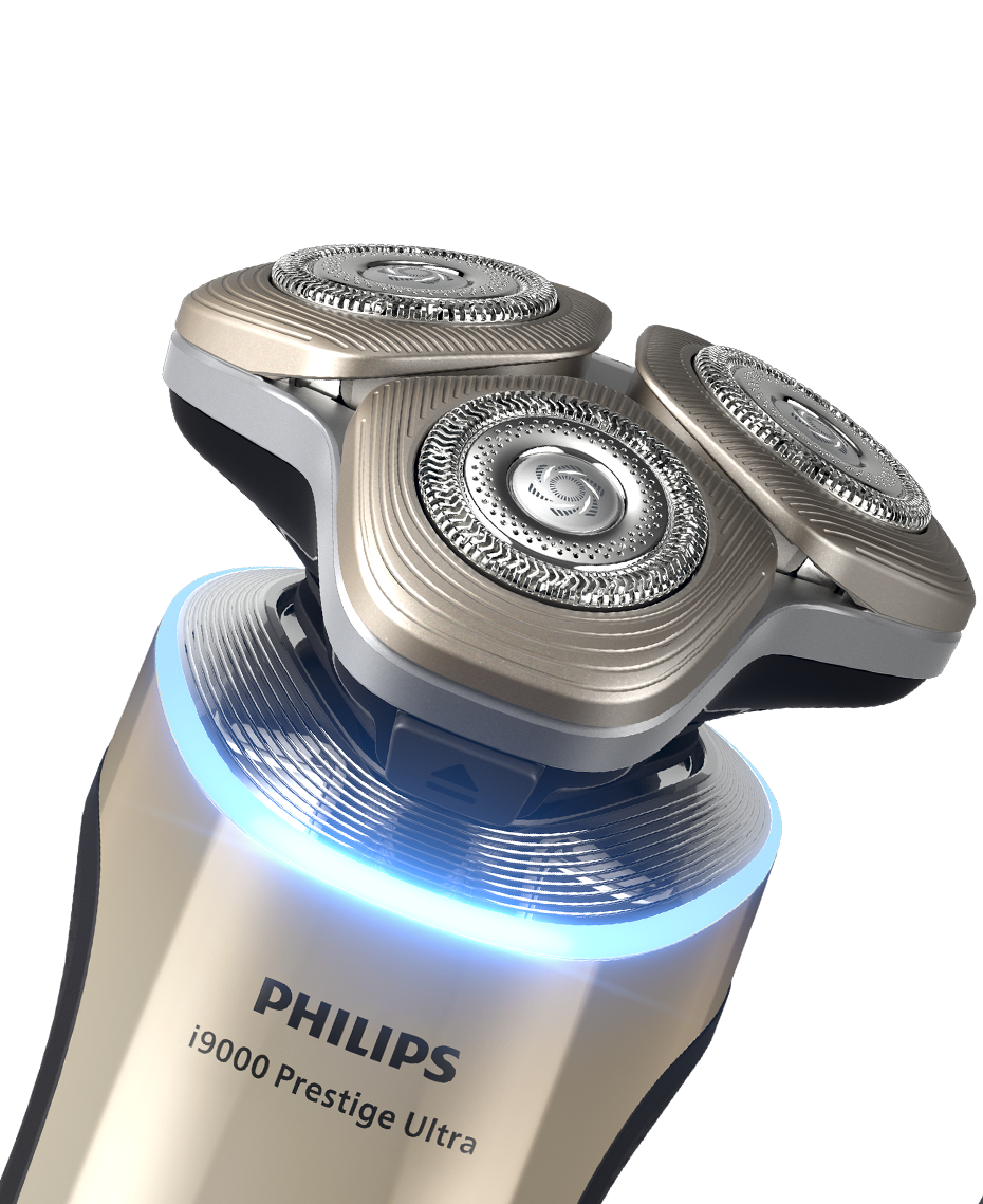 Series i9000 Prestige Ultra Wet & Dry Electric Shaver with UV Power Case