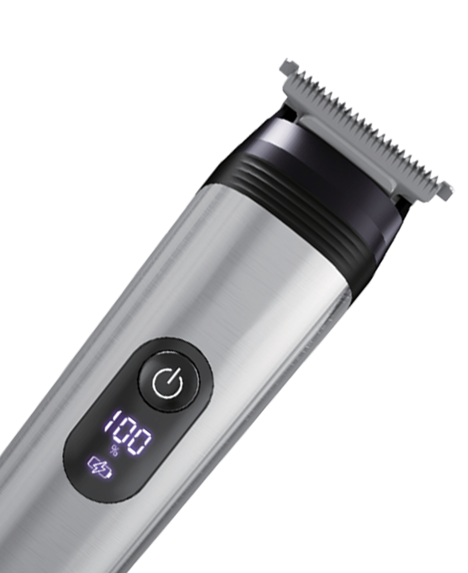 Stainless Steel sUper-close+ Trimmer - Silver