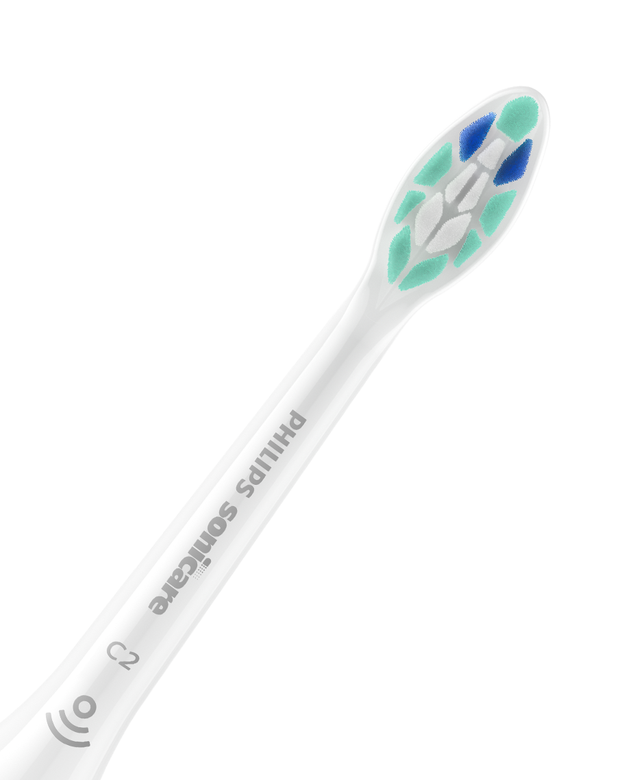 Sonicare C2 Plaque Control Brush Head Refills 4 Pack - White