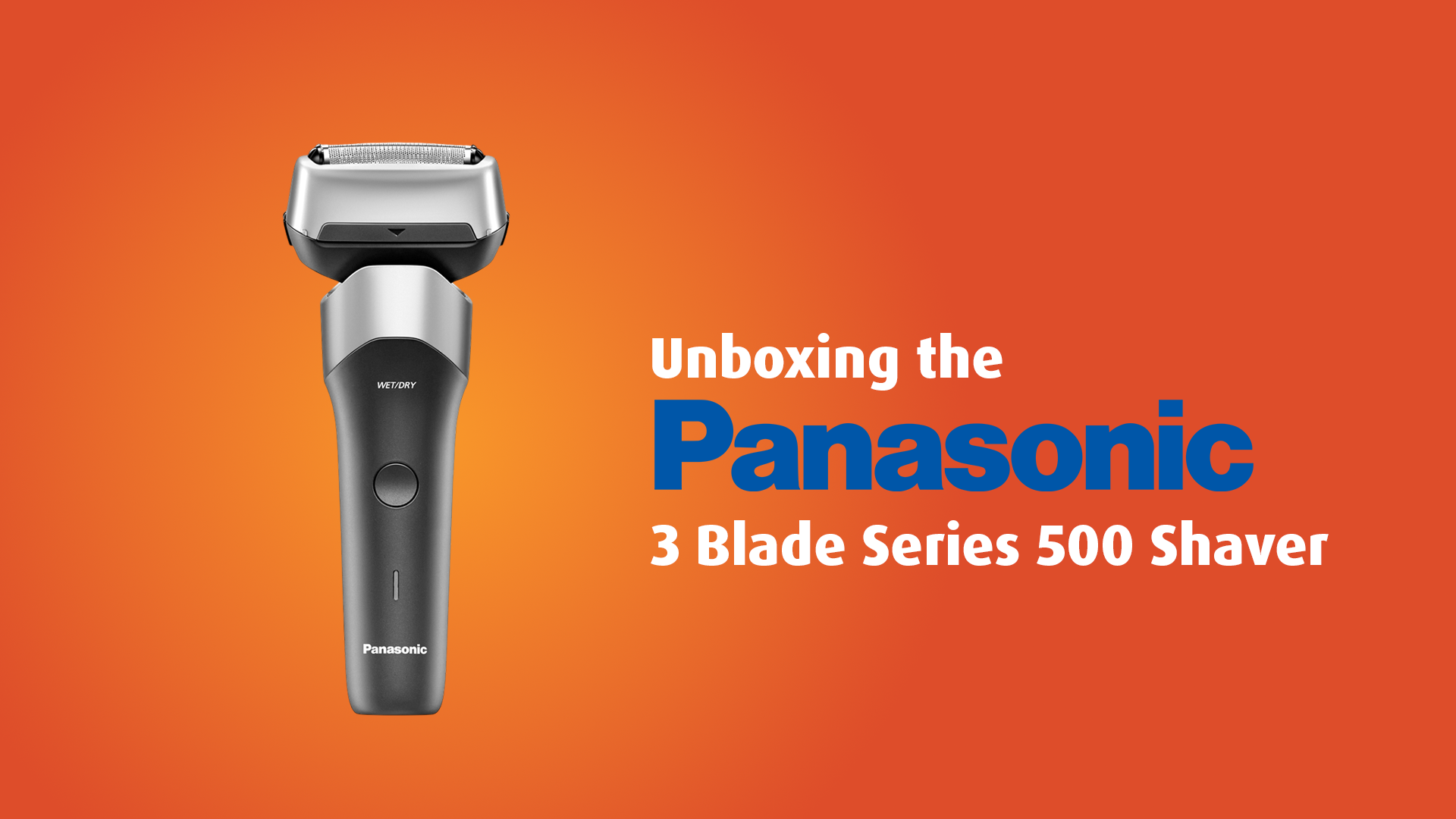 Panasonic | Series 500 3-Blade Wet & Dry Electric Shaver - Black ...