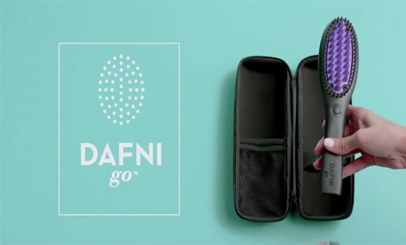 Dafni | GO Hair Straightening Ceramic Brush | Shaver Shop